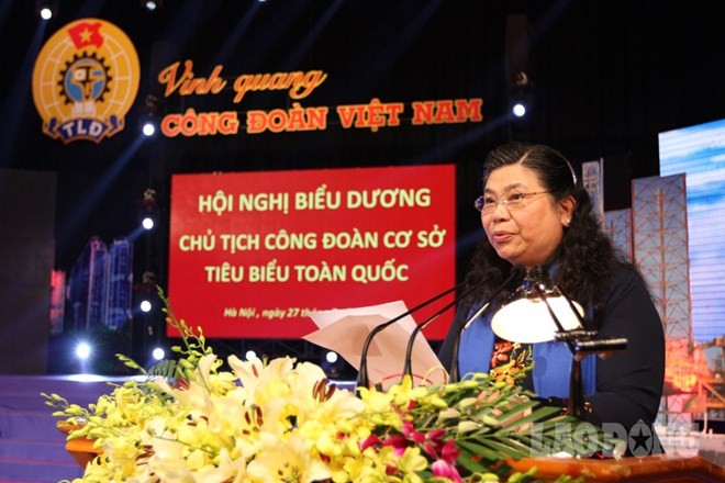Во Вьетнаме чествованы 85 лучших руководителей местных профсоюзных организаций - ảnh 1
